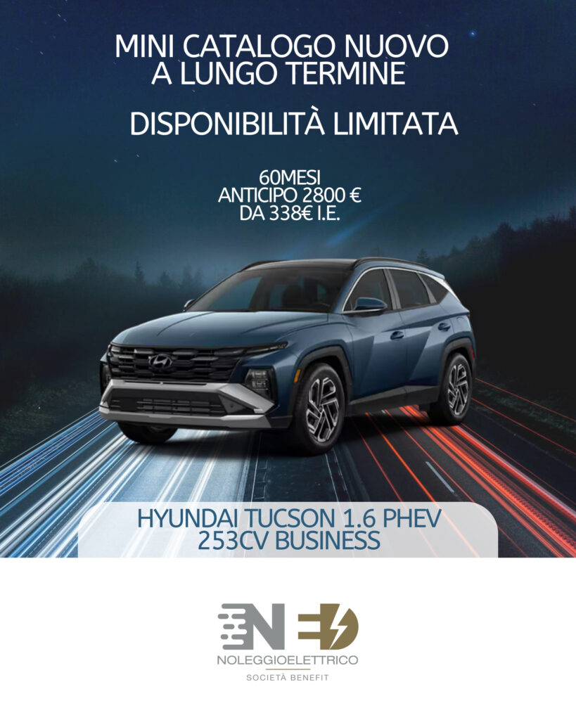 Noleggio Elettrico Mini Catalogo Nuovo 2025