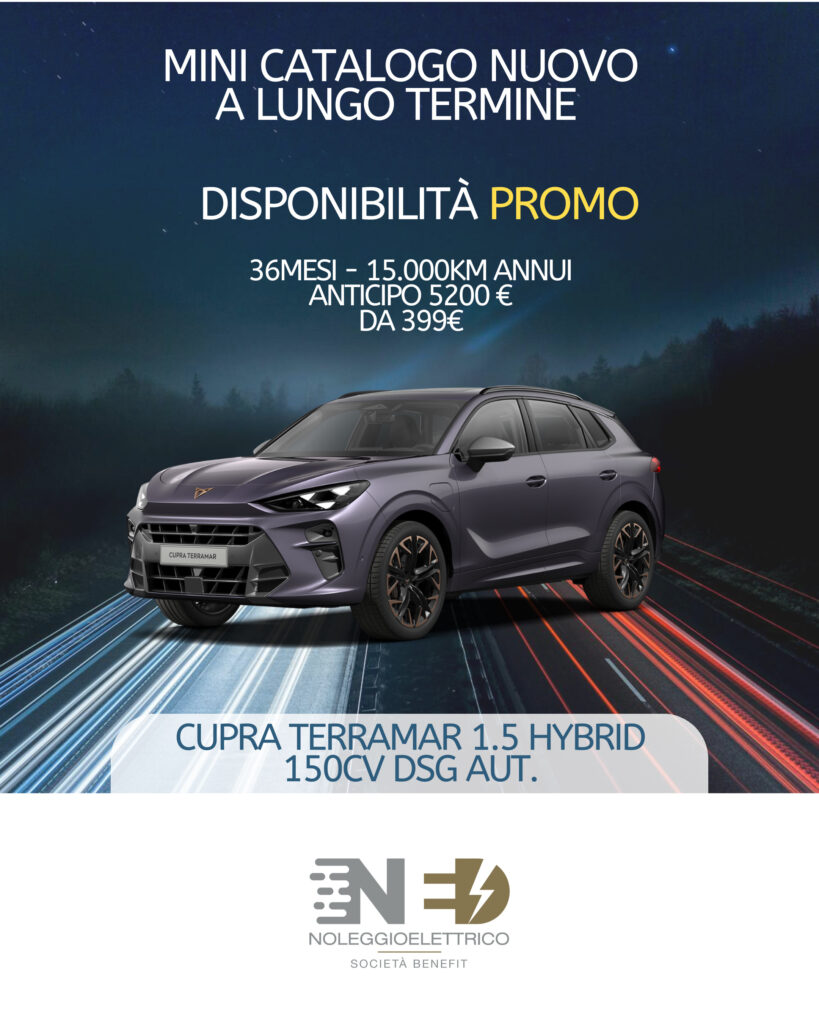 Noleggio Elettrico Mini Catalogo Nuovo 2025