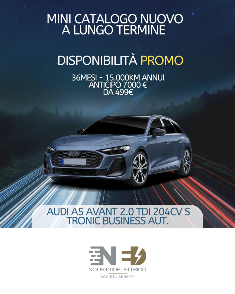 Noleggio Elettrico Mini Catalogo Nuovo 2025