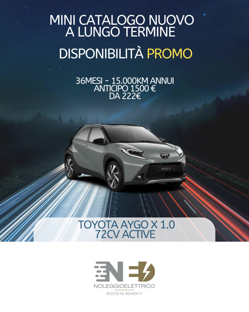Noleggio Elettrico Mini Catalogo Nuovo 2025