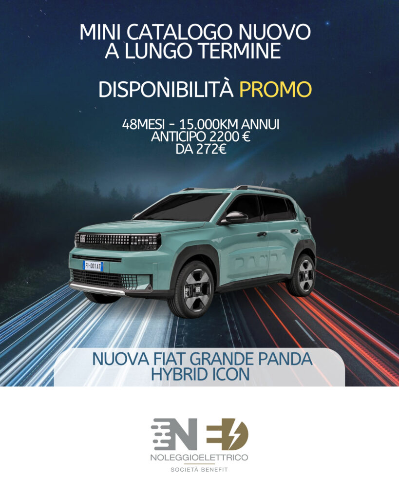 Noleggio Elettrico Mini Catalogo Nuovo 2025