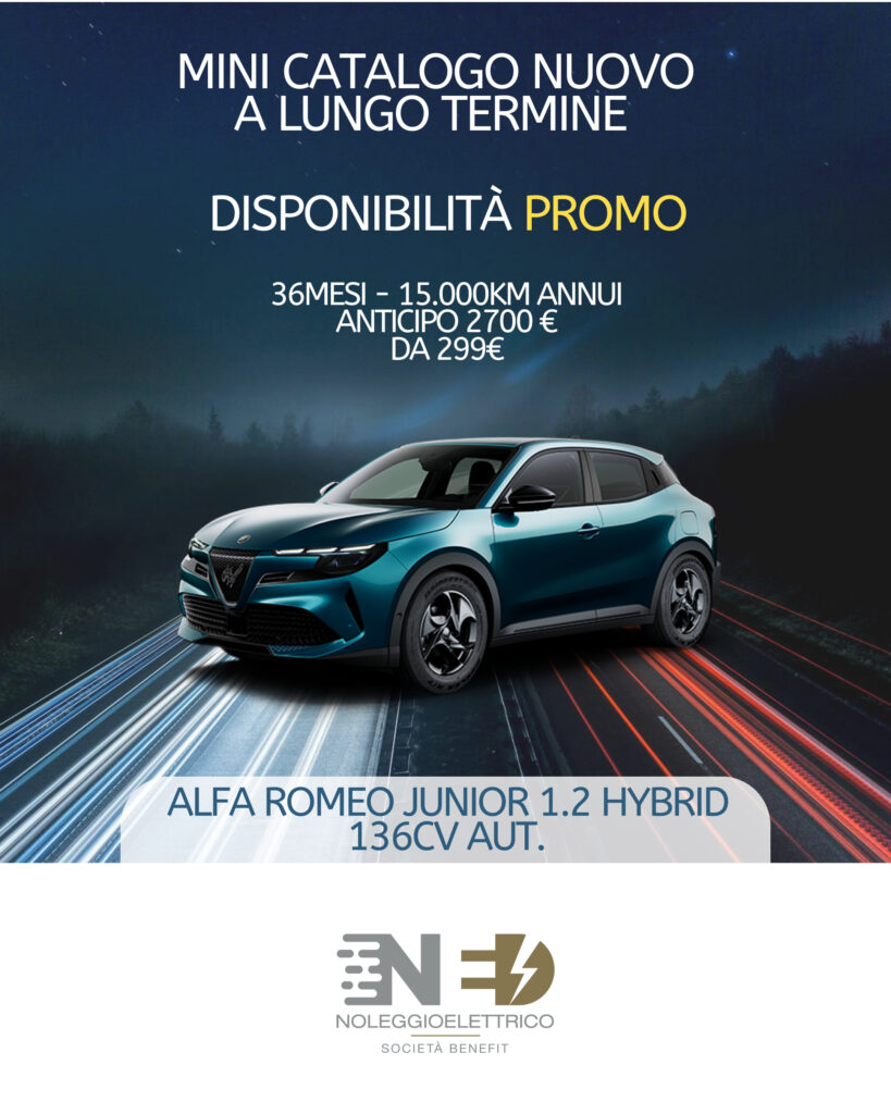 Noleggio Elettrico Mini Catalogo Nuovo 2025